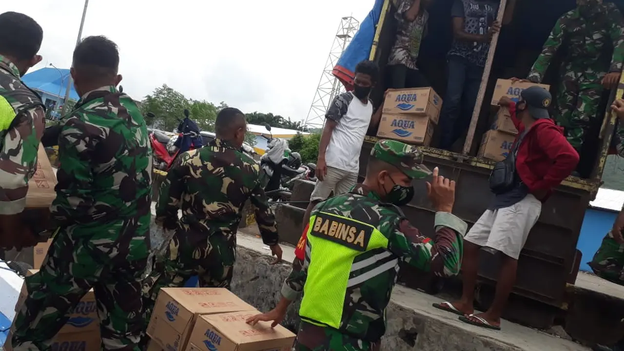 Danone Indonesia membantu air bersih untuk korban banjir NTT (Istimewa)