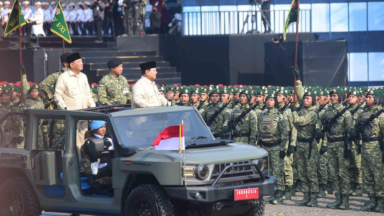 FOTO: Di HUT ke-80 TNI, Prabowo Tegaskan Indonesia Tak Boleh Lengah Hadapi Ancaman Asing
