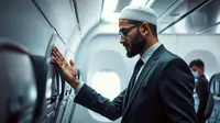 Tata Cara Tayamum di Pesawat untuk Jamaah Haji Maupun Umroh, Lengkap Niatnya