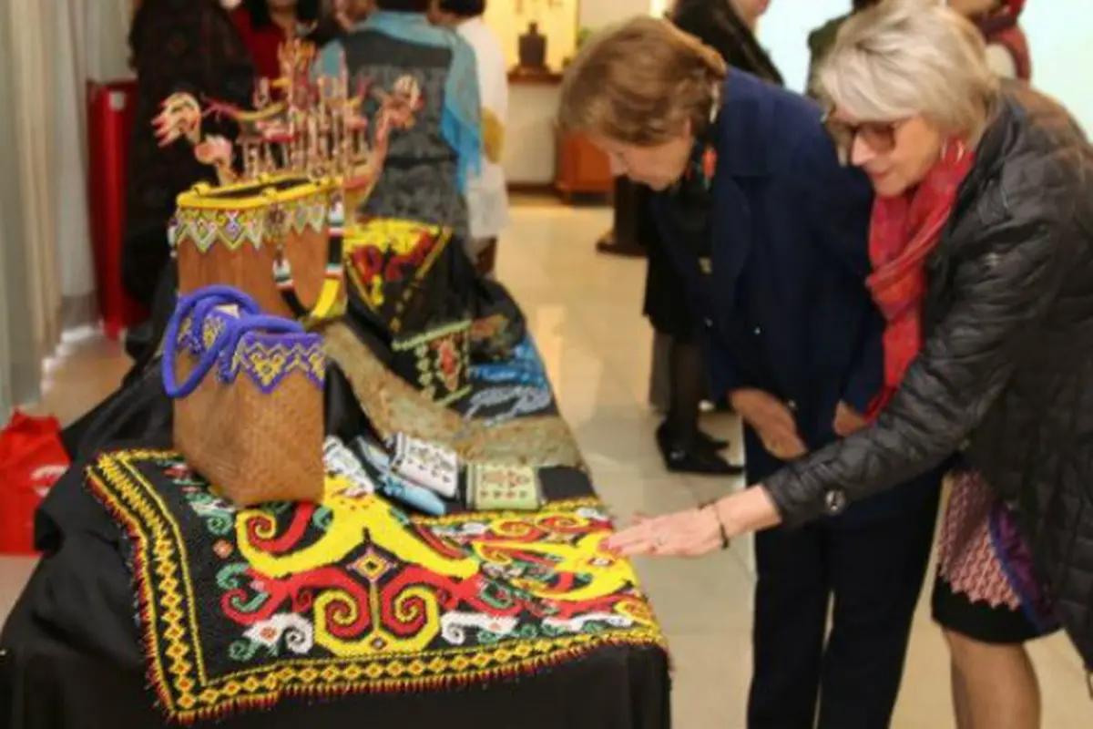 Budaya Kalimantan di acara Indonesian Cultural Circle Canberra