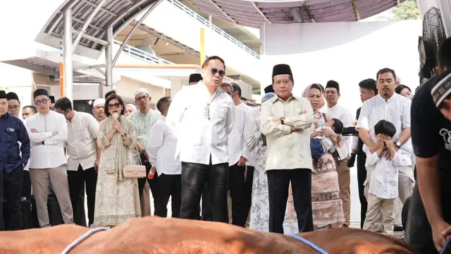 961 Hewan Kurban Disalurkan, Bapekis dan Karyawan BRI Wujudkan Semangat Berbagi di Idul Adha 1446 H