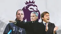 Premier League - Gianfranco Zola, Claudio Ranieri, Antonio Conte (Bola.com/Adreanus Titus)