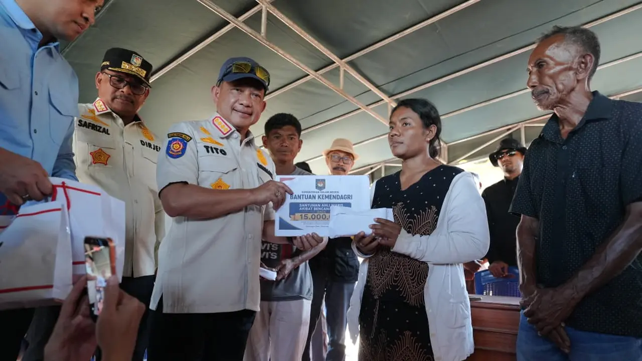 Mendagri menyambangi posko pengungsian di Nagekeo NTT