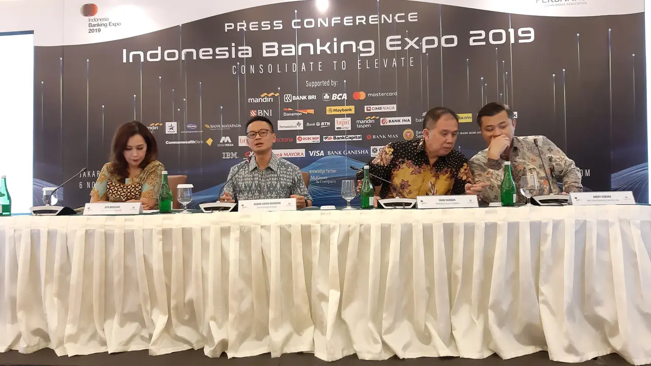 Perhimpunan Bank Nasional (Perbanas) akan kembali menggelar Indonesia Banking Expo (IBEX) 2019, Rabu, 6 November 2019 di Hotel Fairmont. Tema tahun ini adalah “Consolidate to Elevate”.