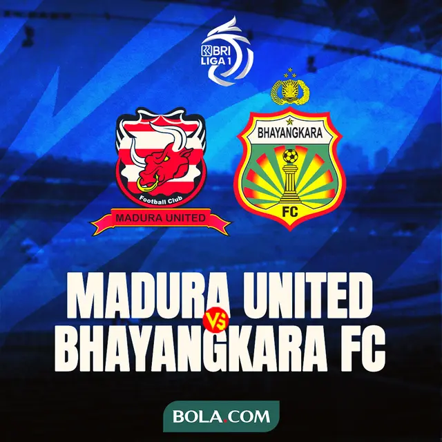 BRI Liga 1 - Madura United Vs Bhayangkara FC
