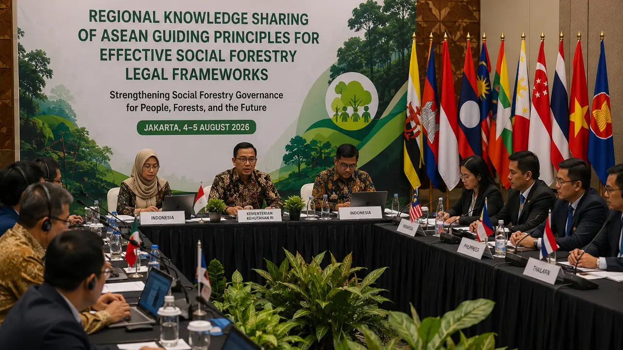 Kolaborasi ASEAN Perkuat Perhutanan Sosial