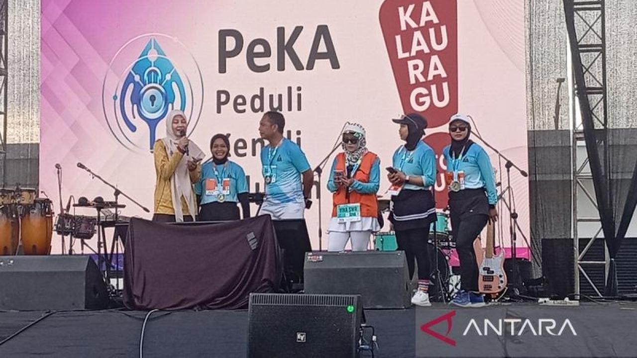 BI Purwokerto Gaungkan 'Run From Scam' di Maraton, Edukasi Waspada Penipuan Digital