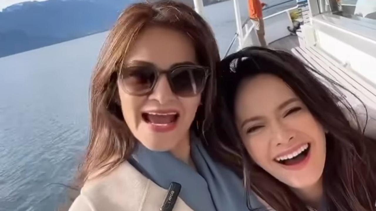 Potret kebersamaan Ersa Mayori dan Cut Tary langsung mencuri perhatian. Netizen dibuat salfok dengan wajah 'kembar' keduanya.<br>