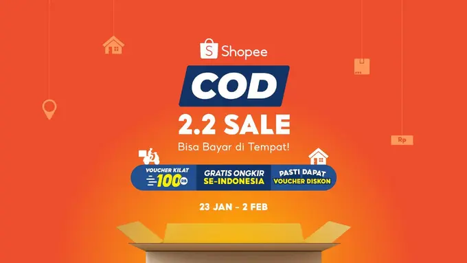 Tips Bijak Belanja Online, Bedakan Kebutuhan dan Keinginan bersama Shopee COD 2.2 Sale Yuk!