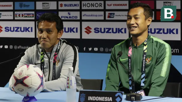 Jumpa Pers Singapura Vs Timnas indonesia