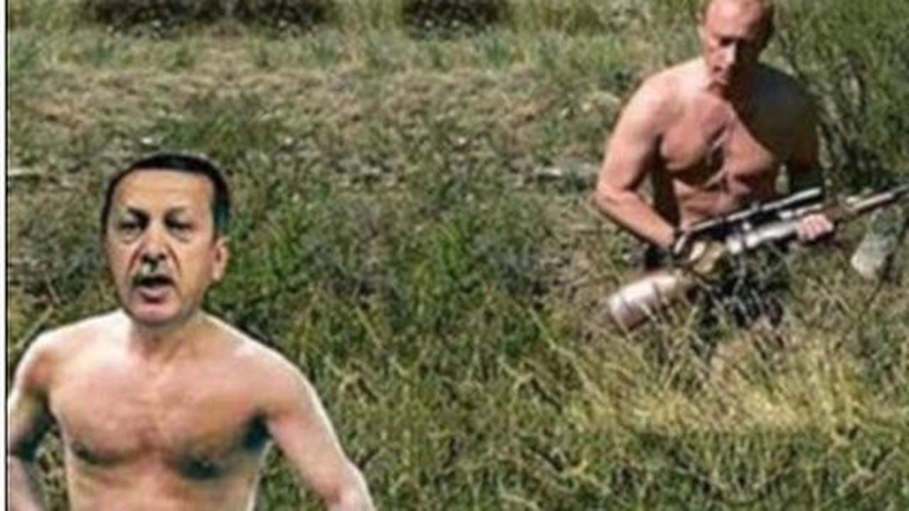Deretan meme kocak olok-olok konflik Turki-Rusia