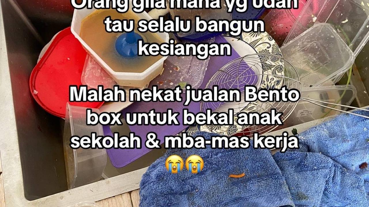 Belajar Bangun Pagi hingga Menawarkan Harga Murah, Lika Liku Pria Rintis Usaha Bento Box di Sekolahan Ini Curi Perhatian