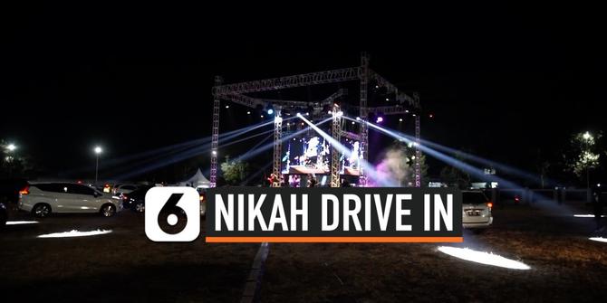VIDEO: Ide Baru, Pernikahan Drive In Selama Pandemi Covid-19