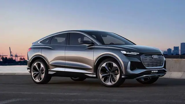 Audi Q4 e-tron SUV listrik yang akan diperkenalkan Audi (Audi)