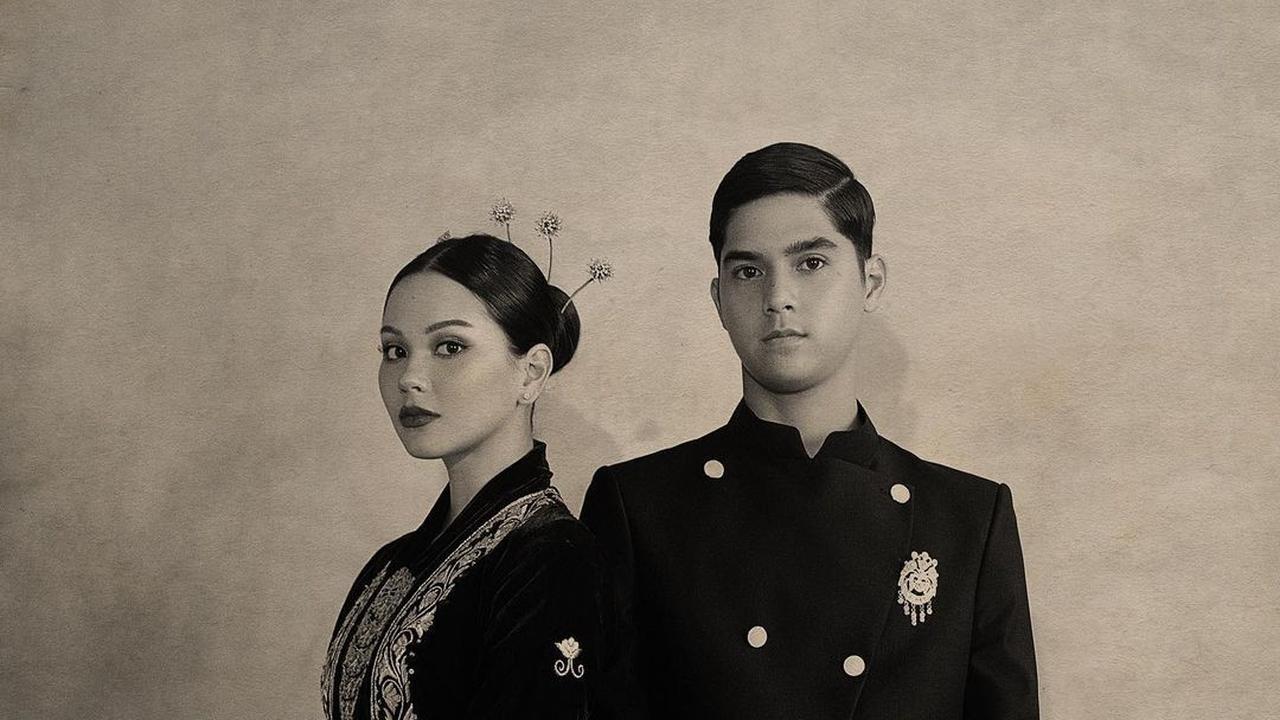 6 Potret Menawan Al Ghazali dan Alyssa Daguise dalam Busana Adat Jawa