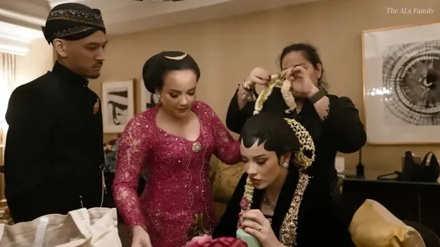 Al dan Alyssa setelah ngunduh mantu (Foto: YouTube The ALs)