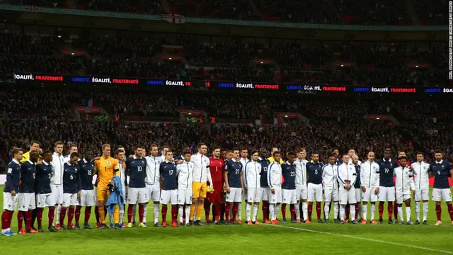 Timnas Inggris Vs Timnas Prancis