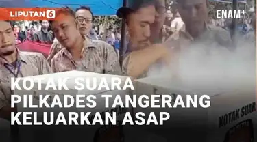 Media sosial digegerkan dengan insiden kotak suara keluarkan asap. Terjadi saat pemilihan kepala desa di TPS 7, Pasirnangka, Tigaraksa, Kabupaten Tangerang. Kepulan asap putih muncul dari dalam hingga mencuri perhatian panitia dan pemilih.