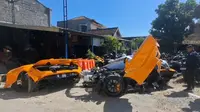 Kecepatan Mclaren YouTuber Andra ST hingga Terbelah Dua