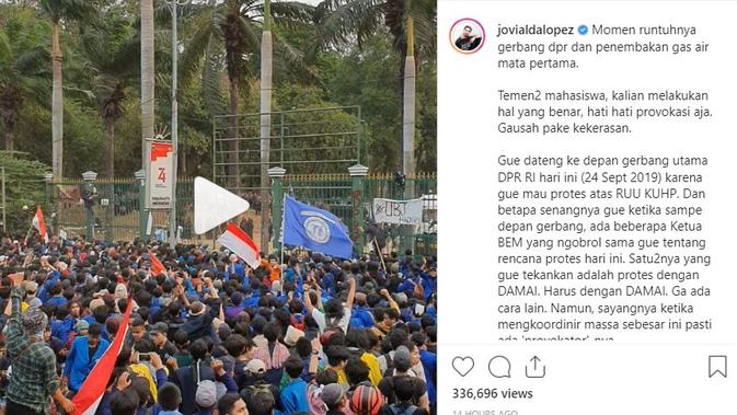 Jovial da Lopez (Sumber: Instagram/jovialdalopez)