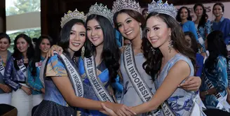 39 wanita cantik dari 34 provinsi di Indonesia siap bersaing untuk merebut mahkota Puteri Indonesia 2018. Seleksi yang cukup panjang telah dilakukan oleh dilakukan. (Deki Prayoga/Bintang.com)