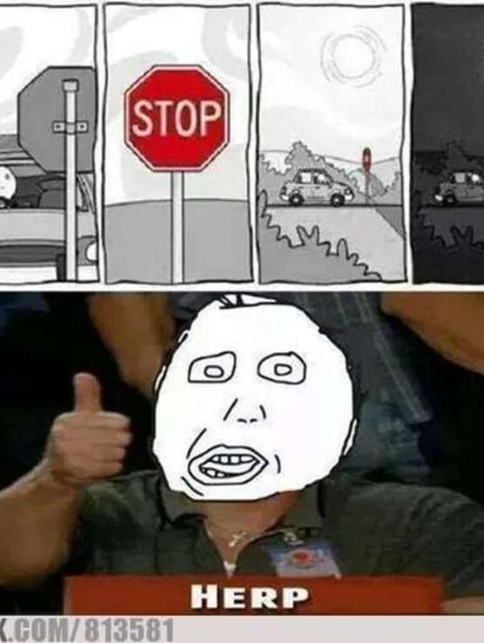 Tapi nggak gitu juga dong berhenti terus (Source: facebook.com/Meme Herp Indonesia)