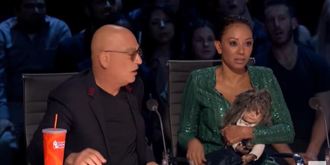 Mel B dibuat ketakutan./Copyright youtube.com/America's Got Talent