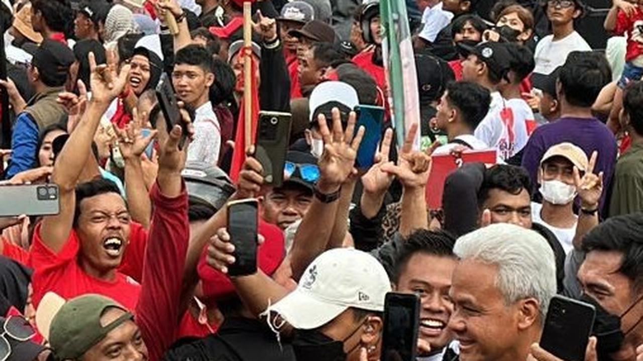 Kampanye Terakhir, Ganjar Minta Maaf Selama di Proses Pilpres 2024: Semoga Kita Tidak Baper