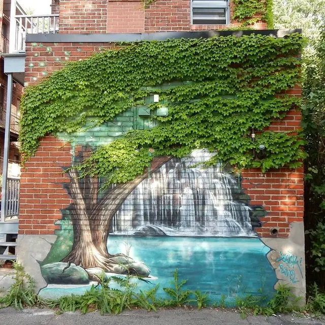 6 Karya Mural di Dinding Ini Detailnya Bak Sungguhan, Bikin Takjub