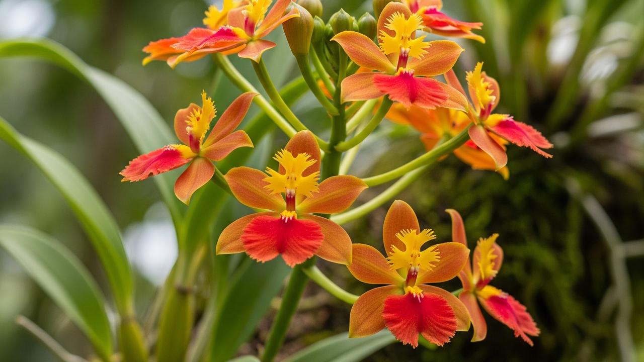 Anggrek Epidendrum (AI Generated)