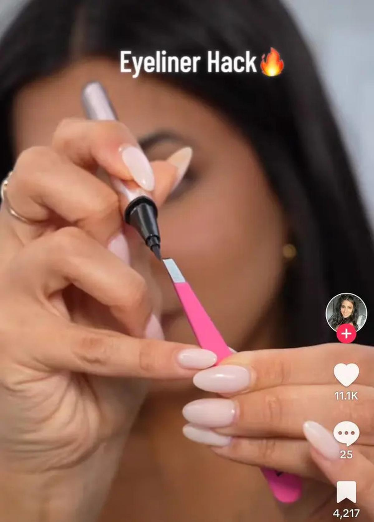 Cara Mudah Dapatkan Eyeliner Rapi dan Tipis ala TikTok