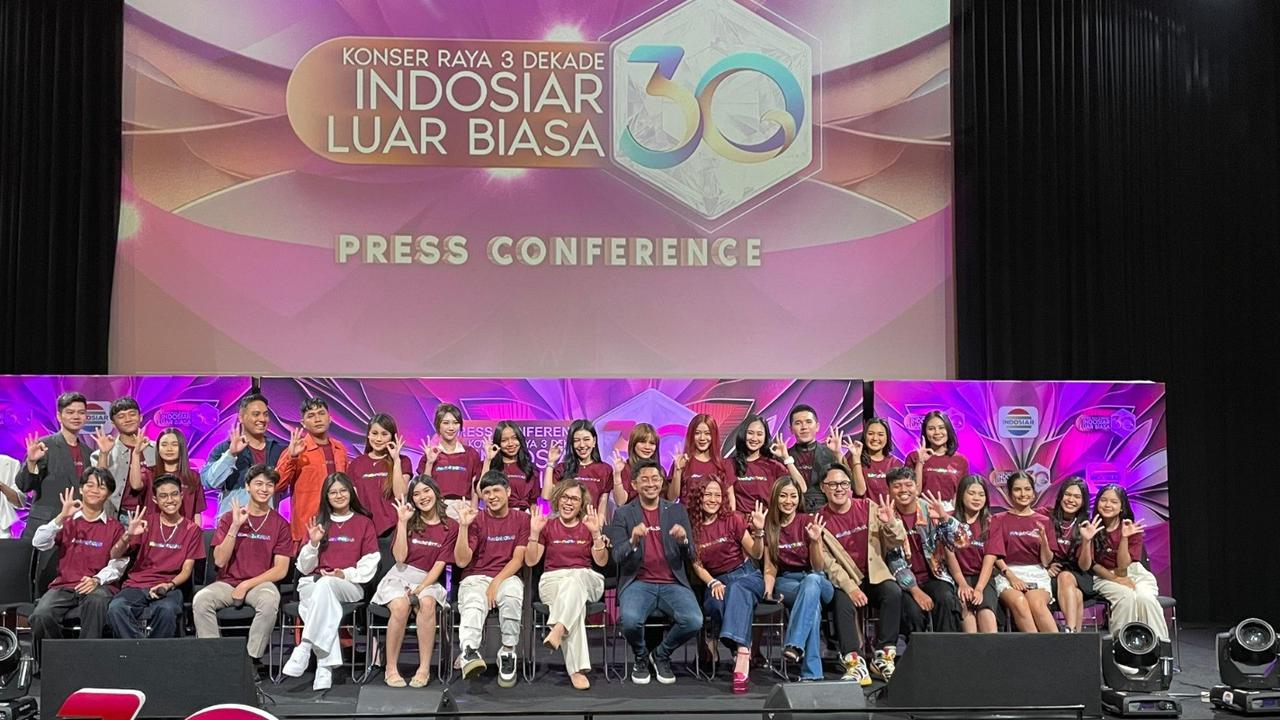 Tiga Dekade Berkarya, Indosiar Gelar Konser Raya Bertabur Bintang 3 Hari Berturut-turut