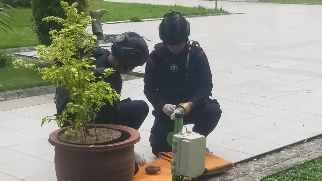 Penemuan Granat di Surabaya
