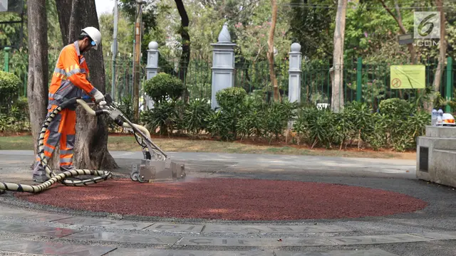 Alat Pembersih Beton Berpori Mulai Diuji Coba