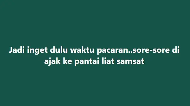 6 Status Facebook Absurd Lihat Sunset di Pantai, Salah Ketiknya Kocak