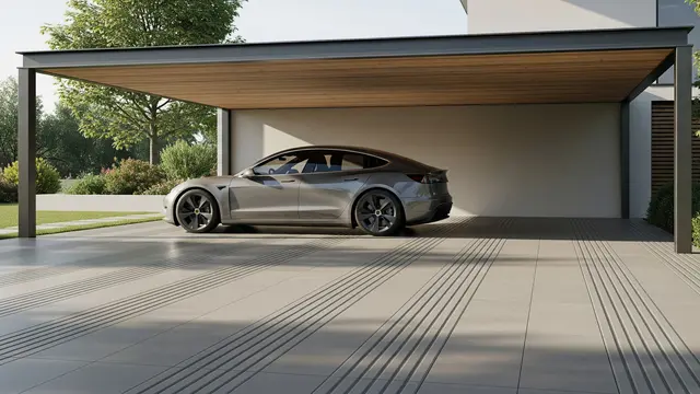 Model Carport Keramik Anti Licin