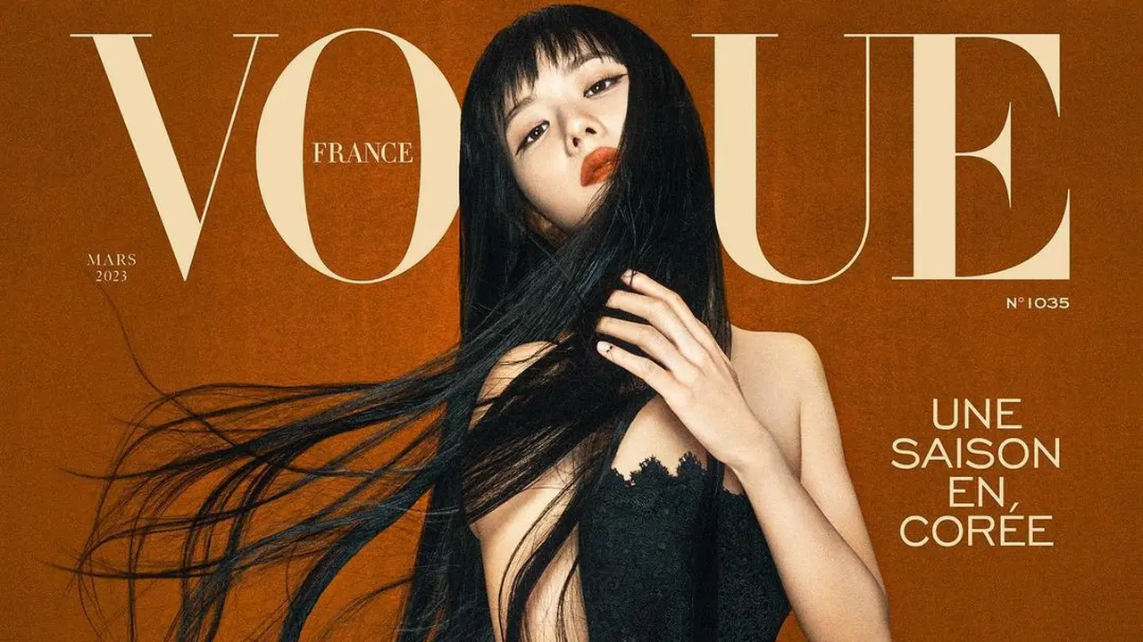 Jisoo BLACKPINK Cetak Sejarah Sebagai Perempuan Asia Pertama yang Mejeng di Vogue Prancis