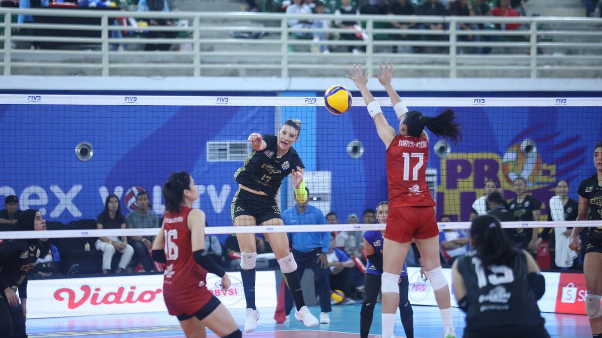 Hasil Proliga 2026: Jakarta Electric PLN Mobile Kalahkan Medan Falcons Lewat Laga 5 Set