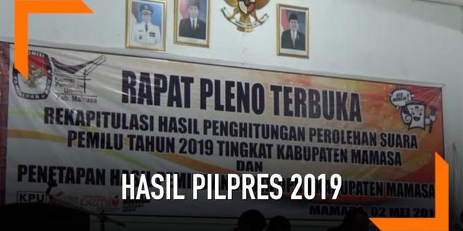 VIDEO: Jokowi Menang Telak di 17 Kecamatan di Mamasa