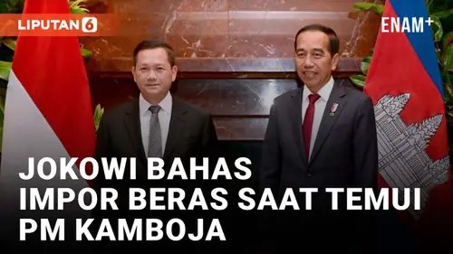 VIDEO: Presiden Jokowi Bahas Impor Beras Saat Bertemu PM Kamboja di Australia
