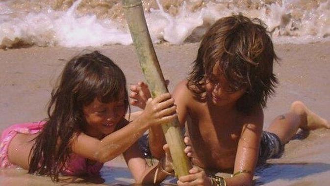 Potret Megan Domani Saat Kecil. (Sumber: Instagram @megandomani1410)