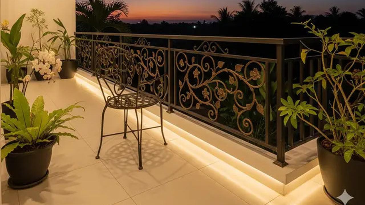 10 Model Teras Rumah Minimalis dengan Balkon Mungil, Nyaman untuk Nongkrong dan Bersantai