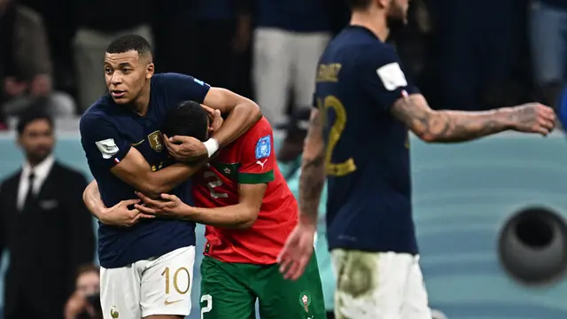 Manisnya Bromance Achraf Hakimi dan Kylian Mbappe