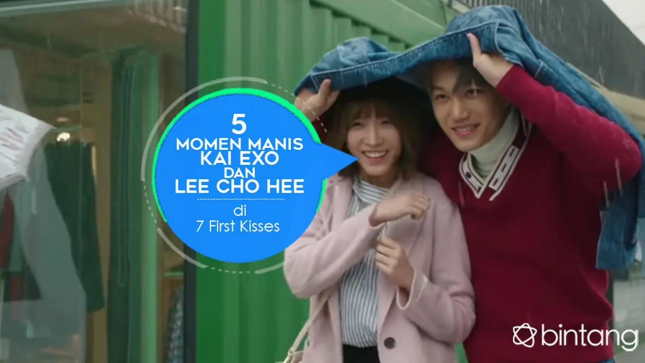 [Bintang] 5 Momen Manis Kai EXO dan Lee Cho Hee di 7 First Kisses