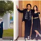 Rey Mbayang - Dinda Hauw dan Arie Kriting - Indah Permatasari (Foto: Instagram dindahauw/indahpermatas)