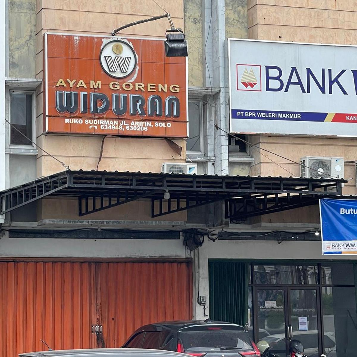 Ayam Widuran Solo Cabang Jalan Arifin