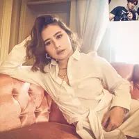 "Enggak ada, lagi pandemi mana bisa pdkt. Mau gimana ngapelinnya," kata Prilly Latuconsina ditemui di kawasan Kapten P Tendean, Jakarta Selatan, Jumat (29/5/2020). (Instagram/prillylatuconsina96)