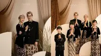 6 Pemotretan Kimbab Family Kenakan Baju Adat Sunda, Appa Jay Curi Perhatian