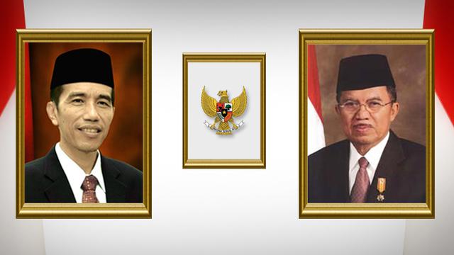 Gambar Presiden Jokowi Dan Jusuf Kalla - AR Production
