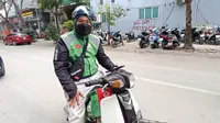 Driver Gojek di Vietnam. (Bola.com/Ikhwan Yanuar)